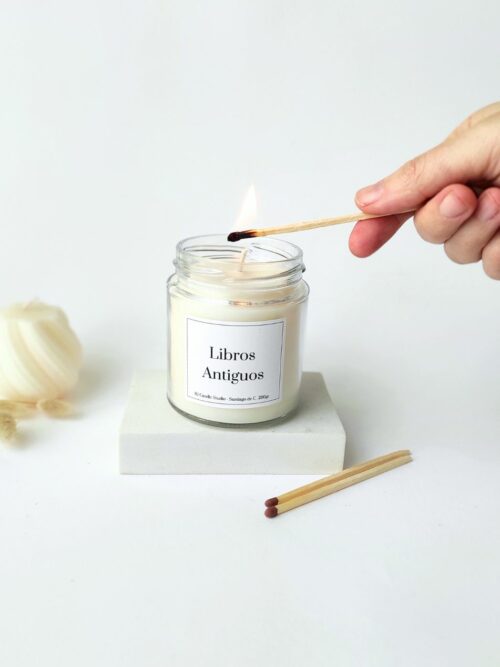 Vela aromática Libros Antiguos