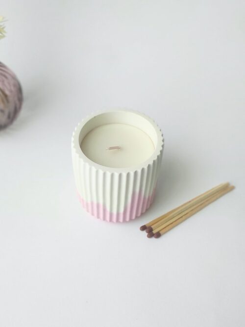 Vela floral Artesanal